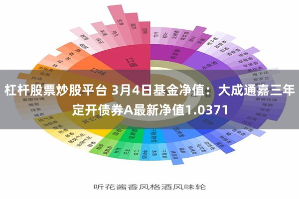 杠杆股票炒股平台 3月4日基金净值：大成通嘉三年定开债券A最新净值1.0371