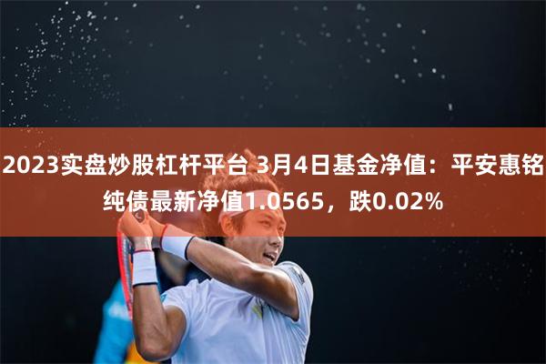 2023实盘炒股杠杆平台 3月4日基金净值：平安惠铭纯债最新净值1.0565，跌0.02%