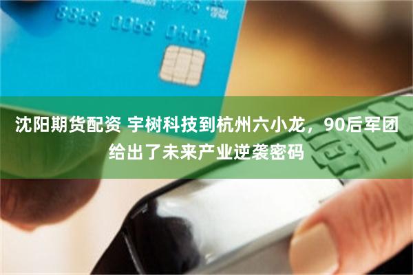 沈阳期货配资 宇树科技到杭州六小龙，90后军团给出了未来产业逆袭密码