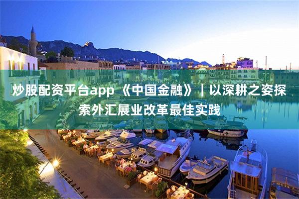 炒股配资平台app 《中国金融》｜以深耕之姿探索外汇展业改革最佳实践