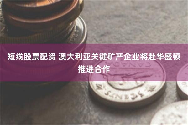 短线股票配资 澳大利亚关键矿产企业将赴华盛顿推进合作
