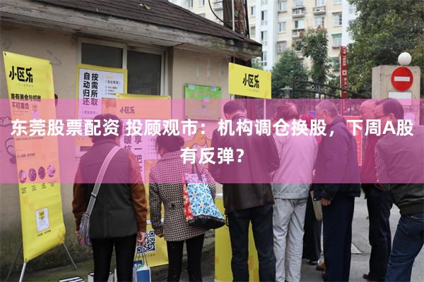 东莞股票配资 投顾观市：机构调仓换股，下周A股有反弹？