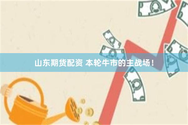 山东期货配资 本轮牛市的主战场！