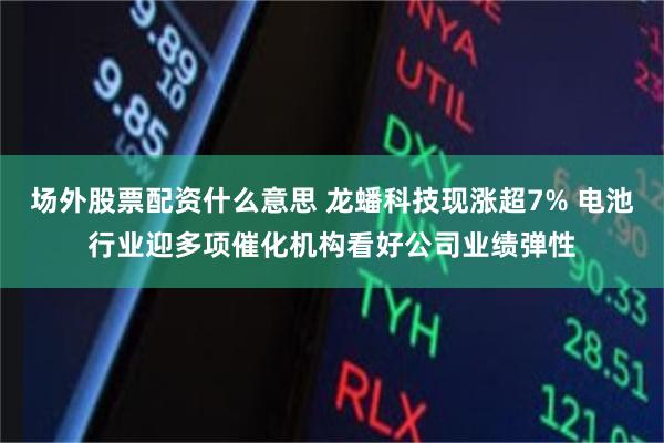 场外股票配资什么意思 龙蟠科技现涨超7% 电池行业迎多项催化机构看好公司业绩弹性