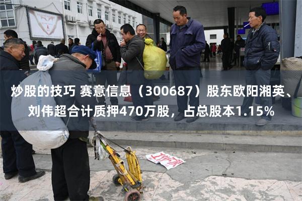 炒股的技巧 赛意信息（300687）股东欧阳湘英、刘伟超合计质押470万股，占总股本1.15%