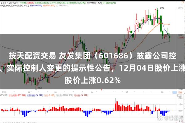 按天配资交易 友发集团（601686）披露公司控股股东、实际控制人变更的提示性公告，12月04日股价上涨0.62%