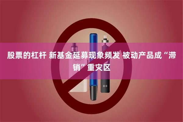 股票的杠杆 新基金延募现象频发 被动产品成“滞销”重灾区